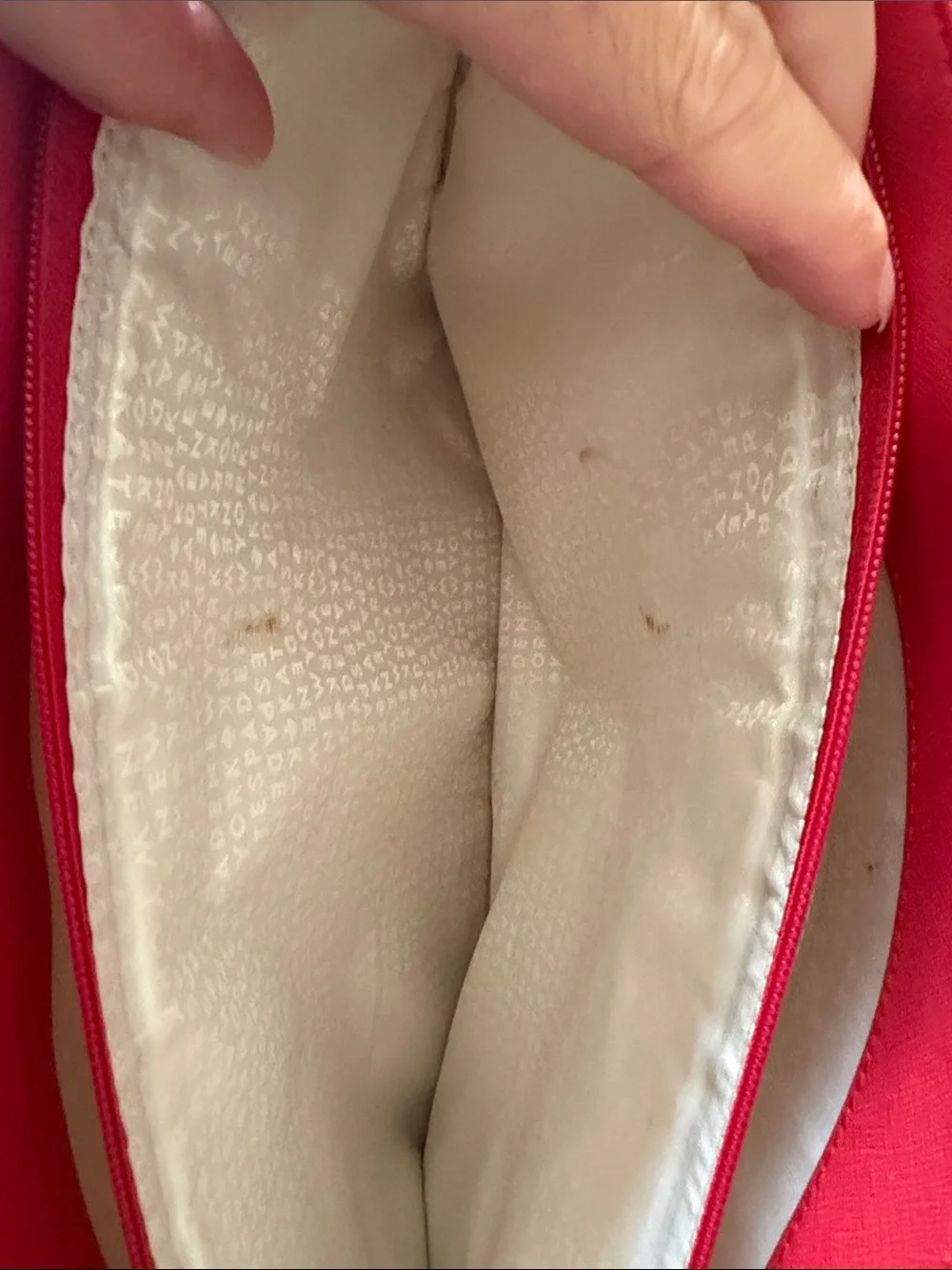 kate spade Red Saffiano Tote with Gold Hardware